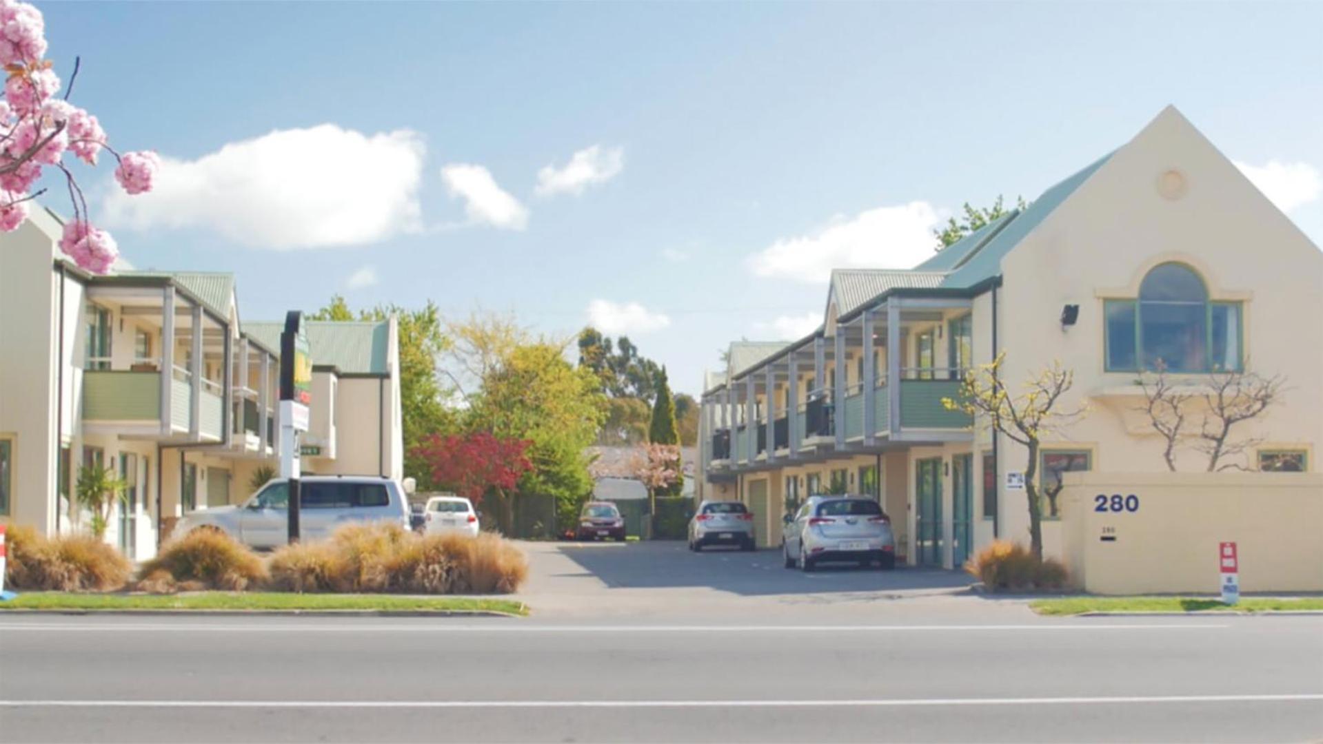 Asure Christchurch Classic Motel & Apartments エクステリア 写真